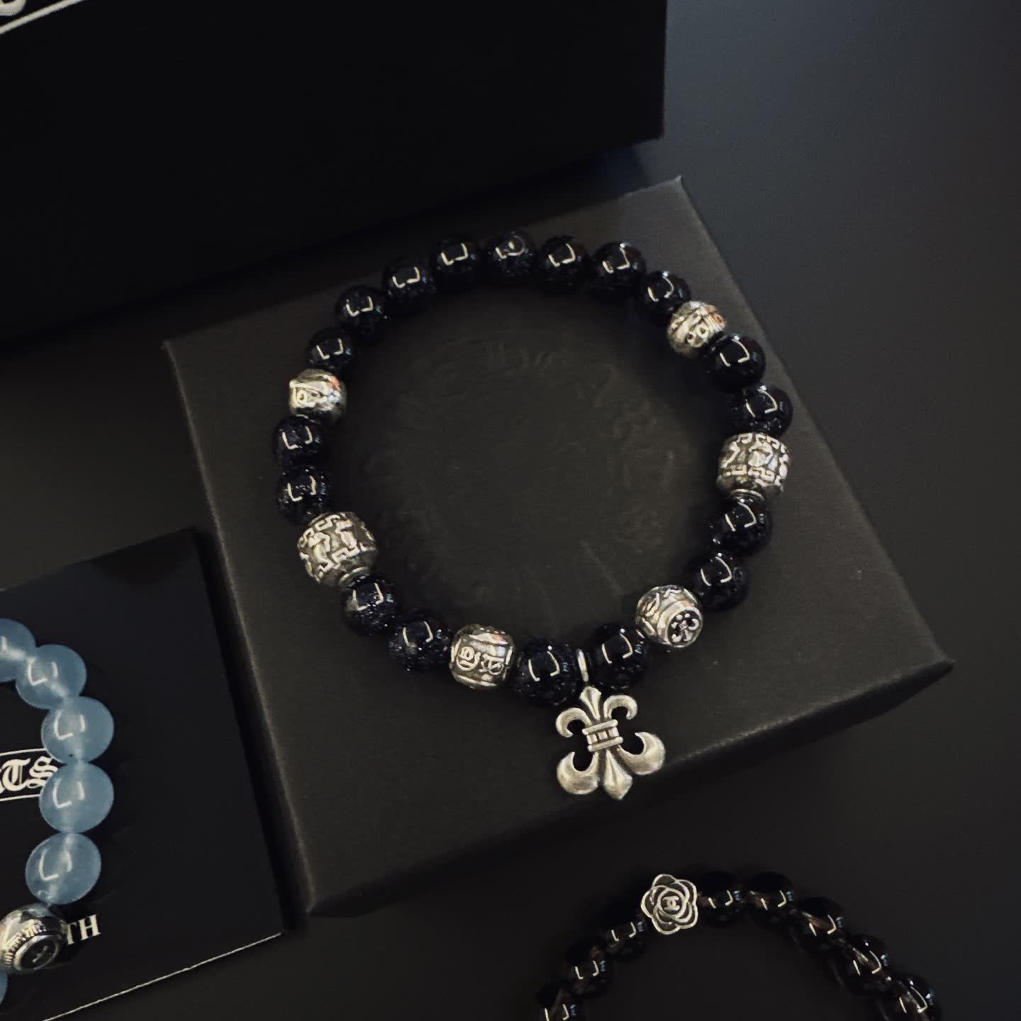 Chrome Hearts Beaded Bracelet Set